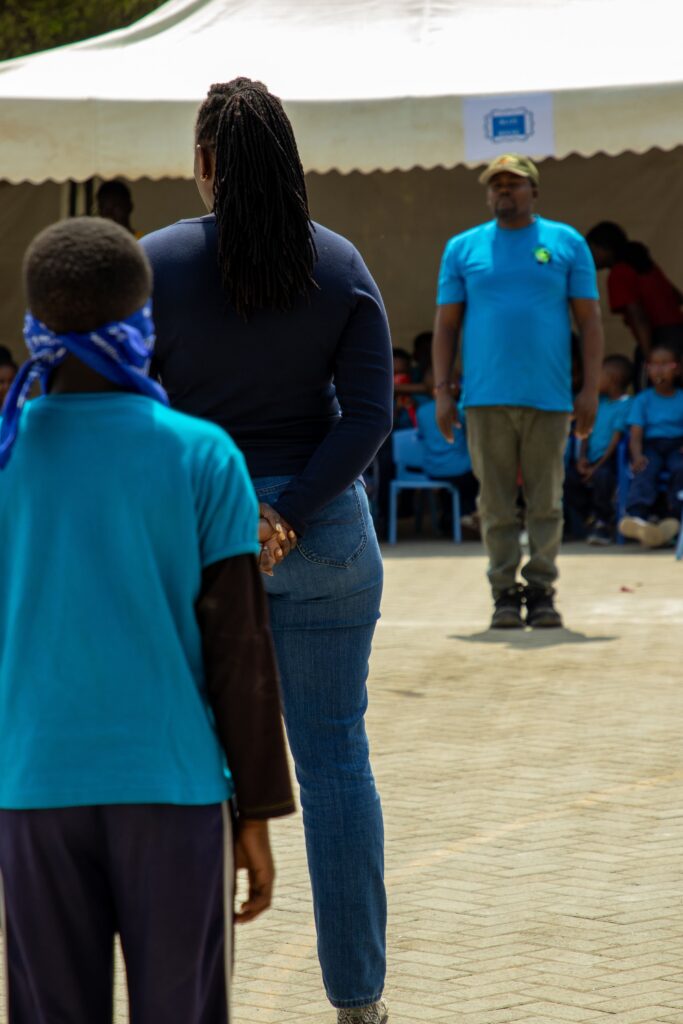 Egg and spoon race at Kings International Academy Sports Day