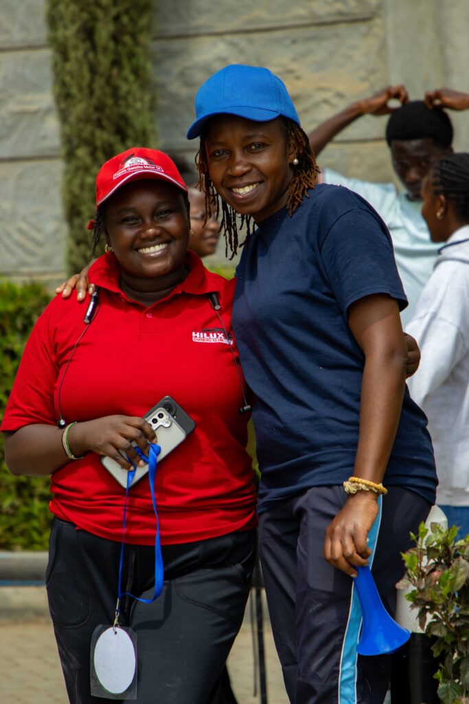 Relay baton pass at Kings International Academy Sports Day