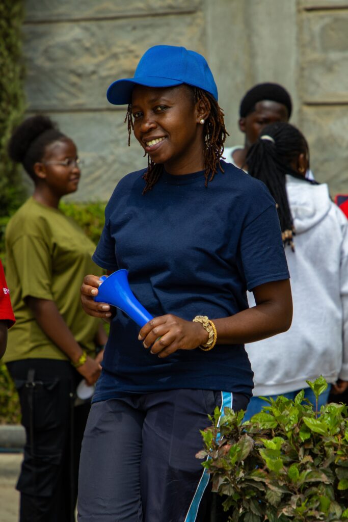 Shot put at Kings International Academy Sports Day