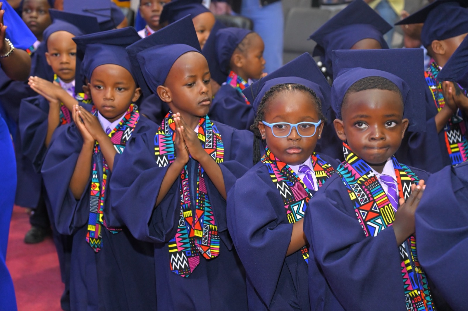 PP2 graduates clapping at Kings International Academy Graduation 2026