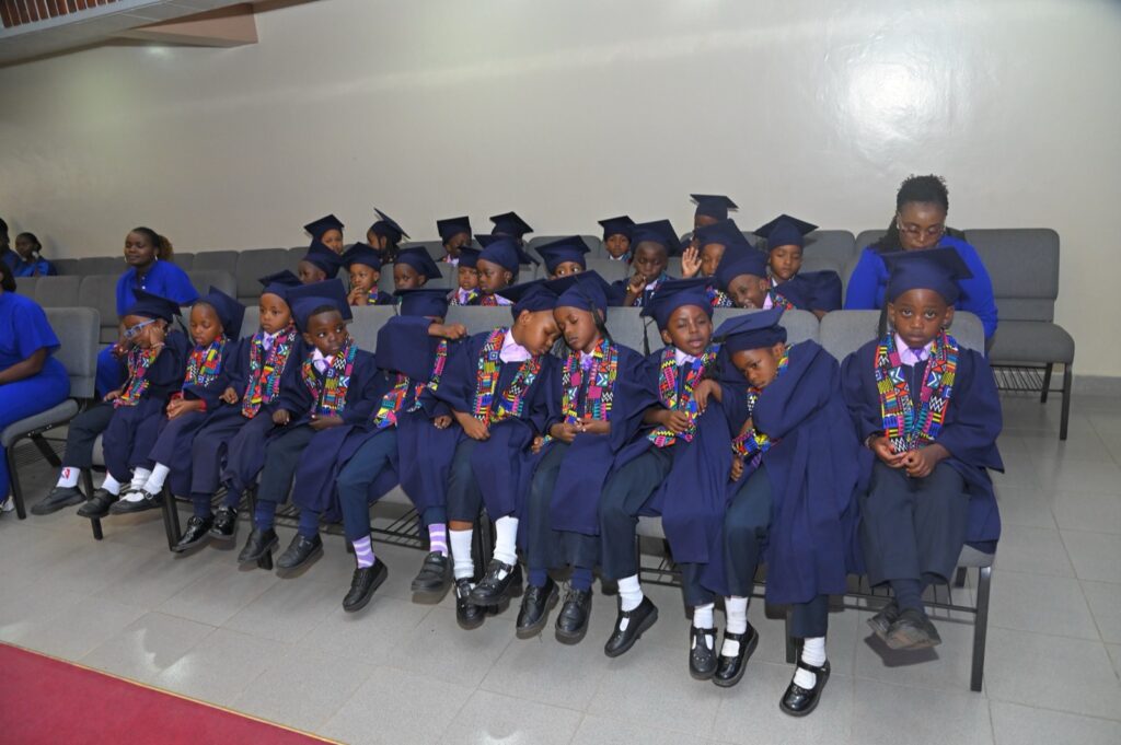 PP2 graduates seated during the graduation ceremony