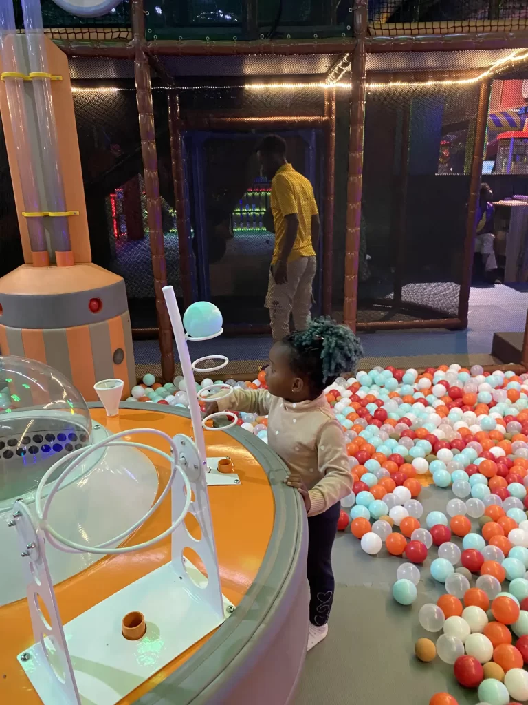 kings international academy daycare child at the 2023 academic tour