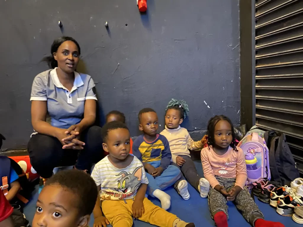 Kings International Academy daycare children on a trip to The Hub Karen