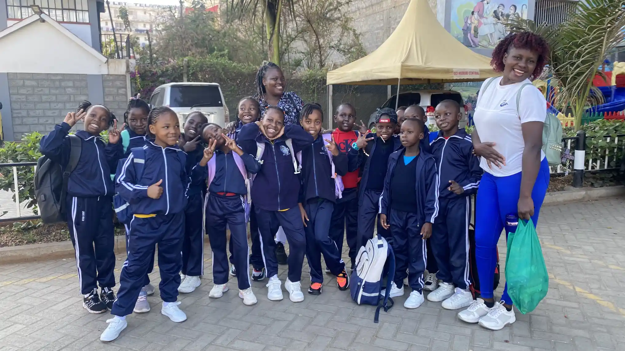 kings international academy grade 3 learners leaving for the 2023 academic tour