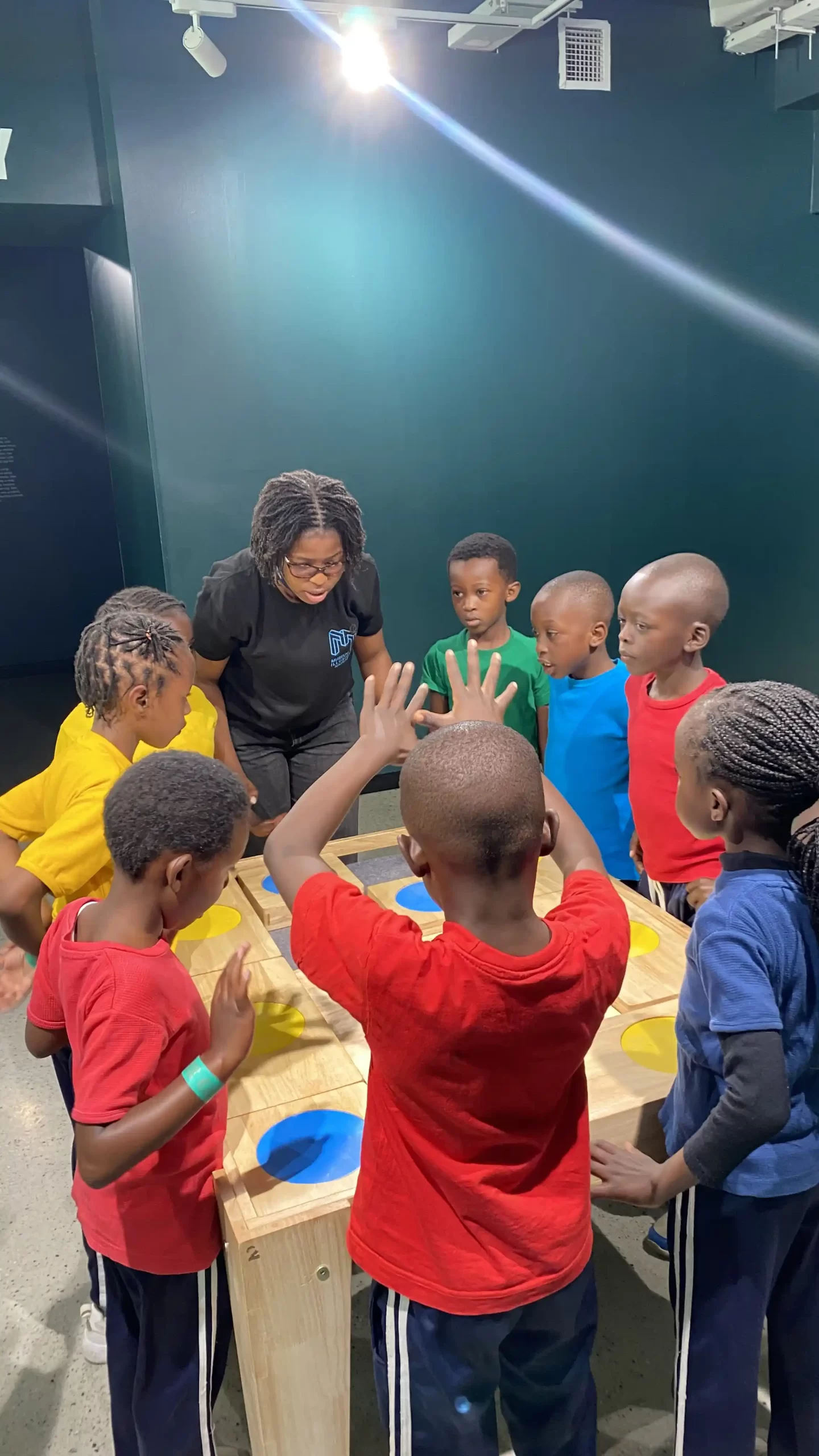 kings international academy learners at the 2023 academic tour at the museum of illusions (11)
