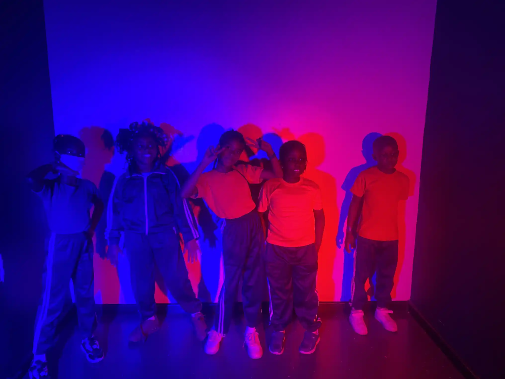 kings international academy learners at the 2023 academic tour at the museum of illusions (12)