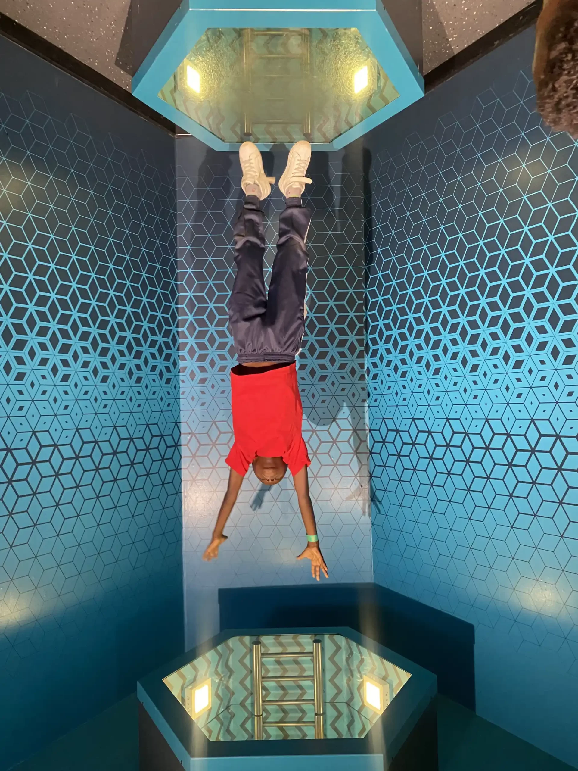 kings international academy learners at the 2023 academic tour at the museum of illusions (15)