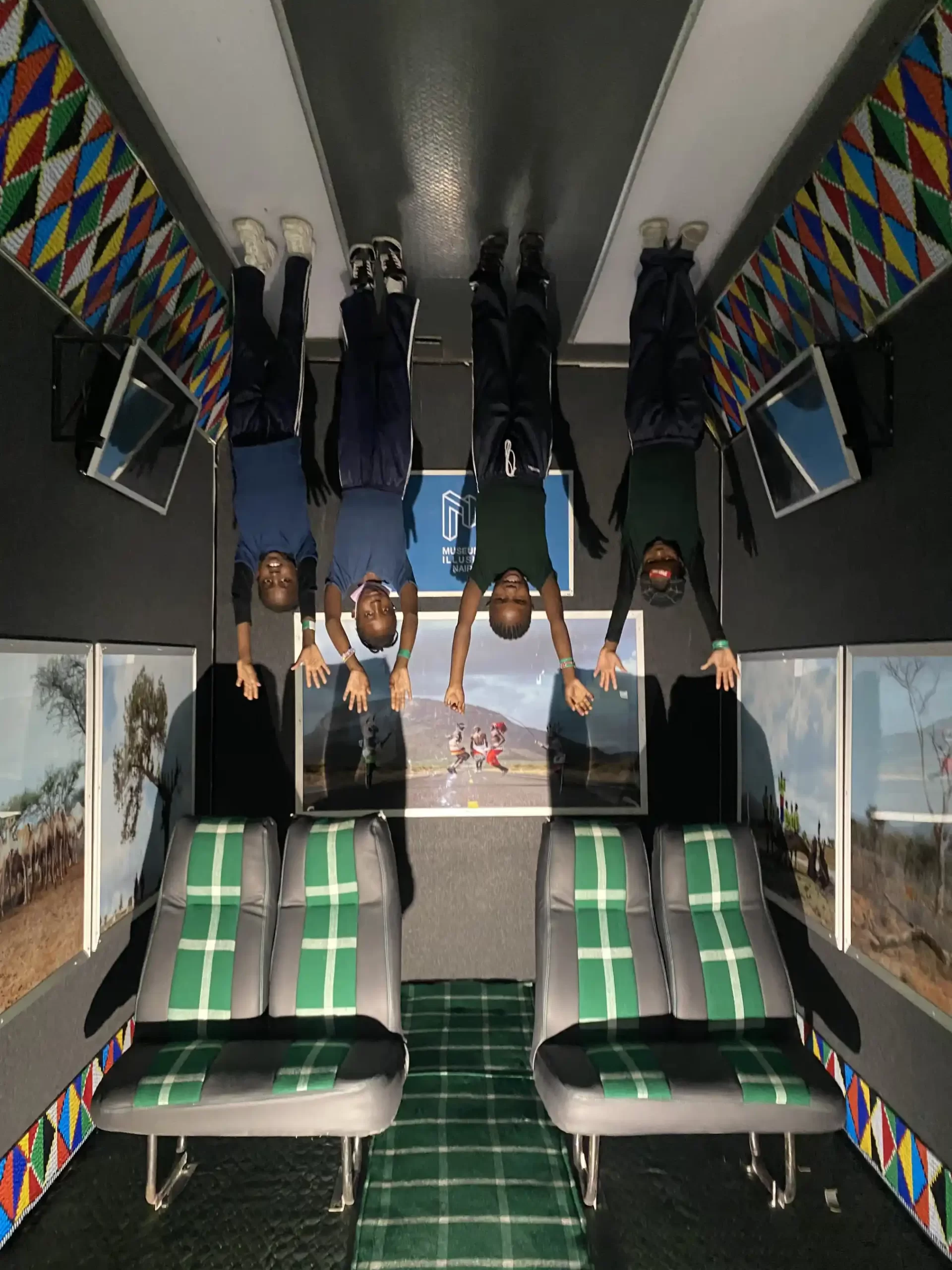 kings international academy learners at the 2023 academic tour at the museum of illusions (16)