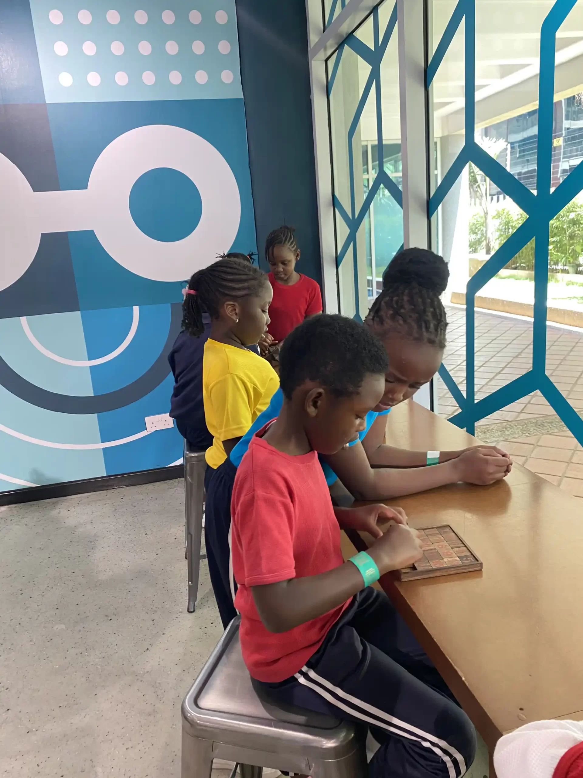 kings international academy learners at the 2023 academic tour at the museum of illusions (3)
