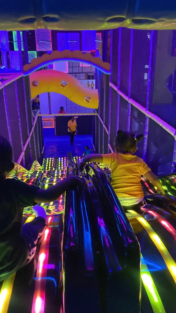 kings international academy learners in a kids zone at the hub park during the 2026 term 3 academic tour (6)