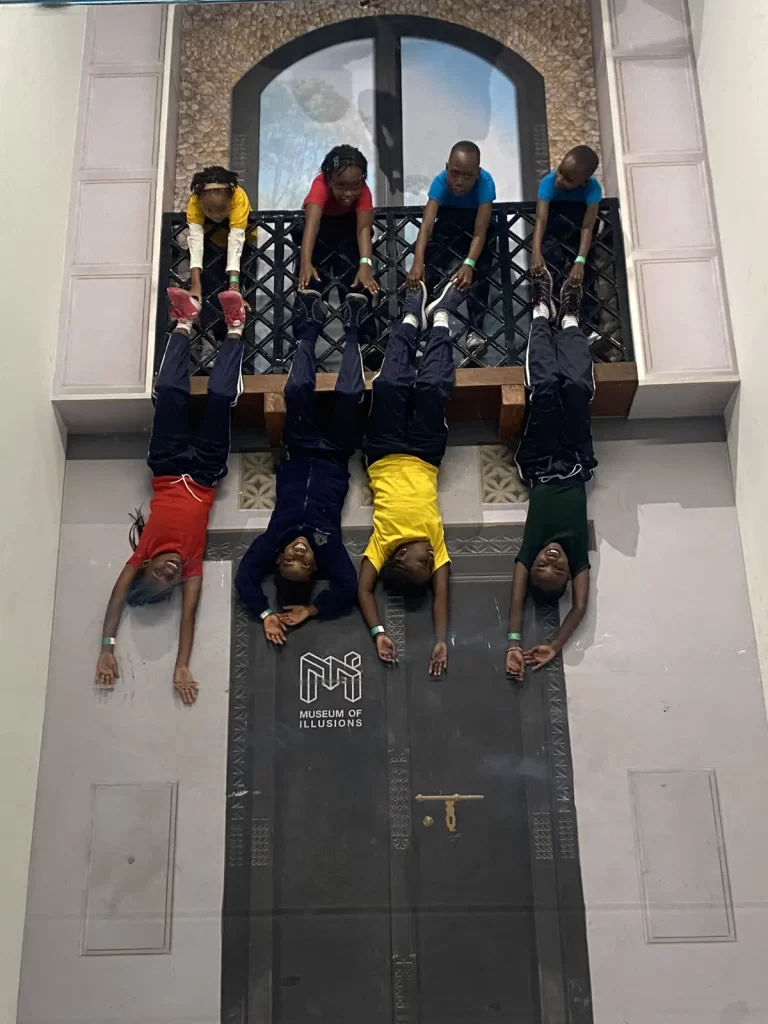 Kings International Academy Lower Primary learners at the Museum of Illusions, Westlands (18)