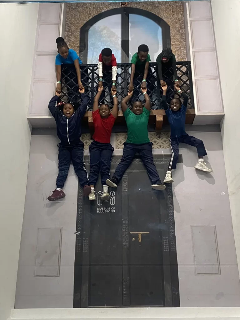 Kings International Academy Lower Primary learners at the Museum of Illusions, Westlands (19)