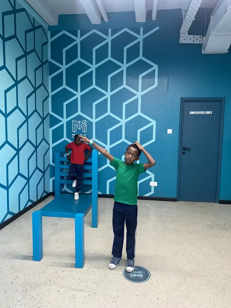 Kings International Academy Lower Primary learners at the Museum of Illusions, Westlands (25)