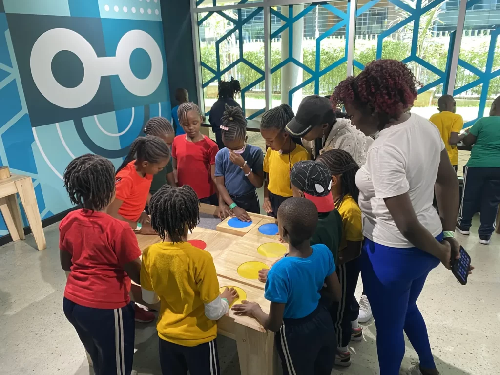 Kings International Academy Lower Primary learners at the Museum of Illusions, Westlands (3)
