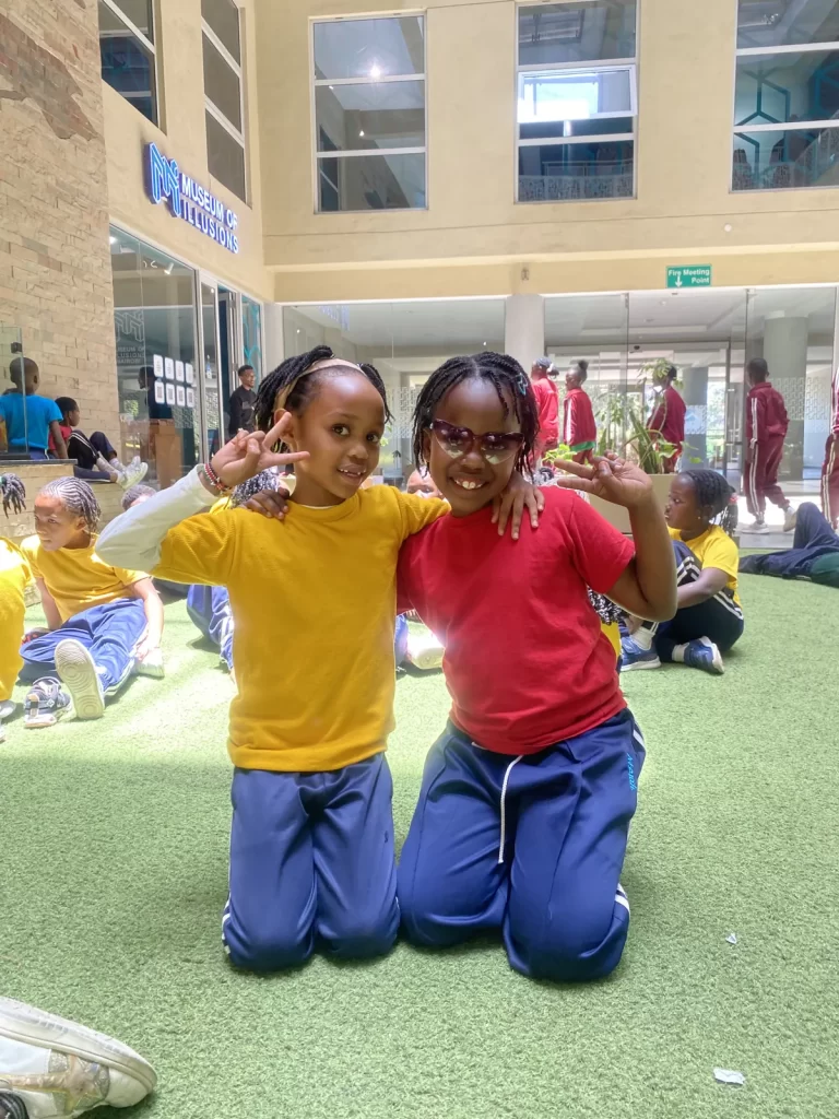 Kings International Academy Lower Primary learners at the Museum of Illusions, Westlands (32)