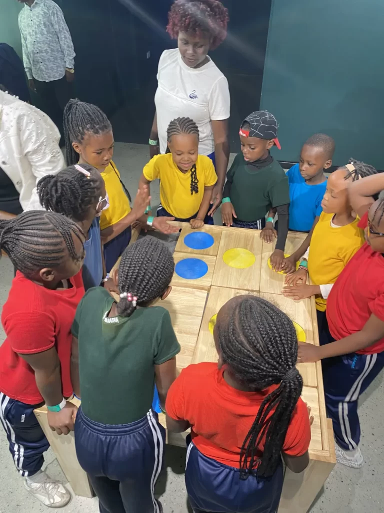 Kings International Academy Lower Primary learners at the Museum of Illusions, Westlands (34)