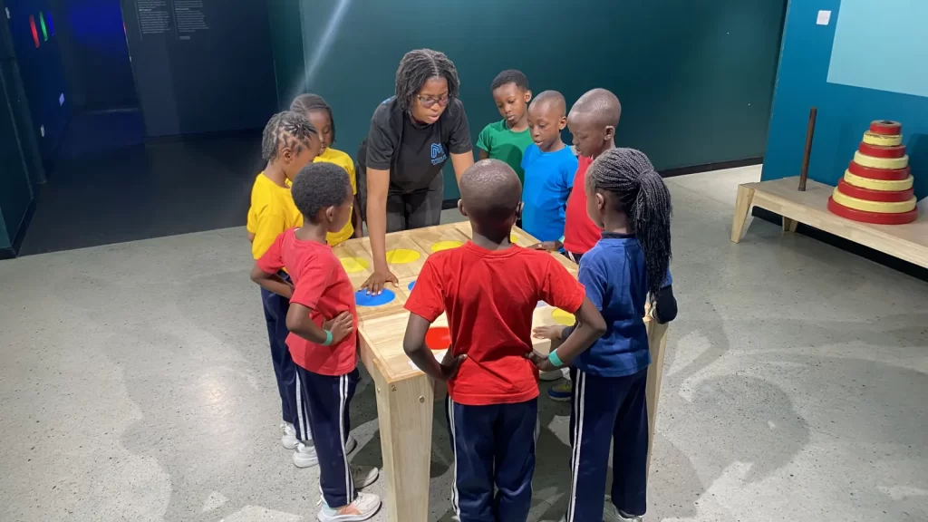 Kings International Academy Lower Primary learners at the Museum of Illusions, Westlands (35)