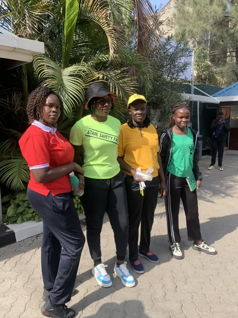 Kings International Academy teachers in house colours at Sports Day 2026